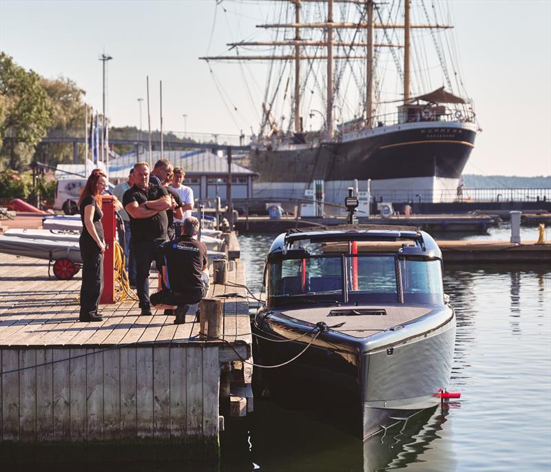 A Candela C-8 Polestar Powered crossing the Baltic sea from Stockholm to Mariehamn, the Western autonomous part of Finland. This marks the first time an eledctric boat crosses from Sweden to Finland - photo © Candela