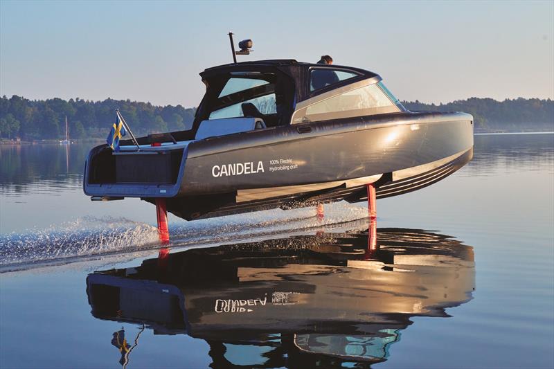 A Candela C-8 Polestar Powered crossing the Baltic sea from Stockholm to Mariehamn, the Western autonomous part of Finland. This marks the first time an eledctric boat crosses from Sweden to Finland - photo © Candela