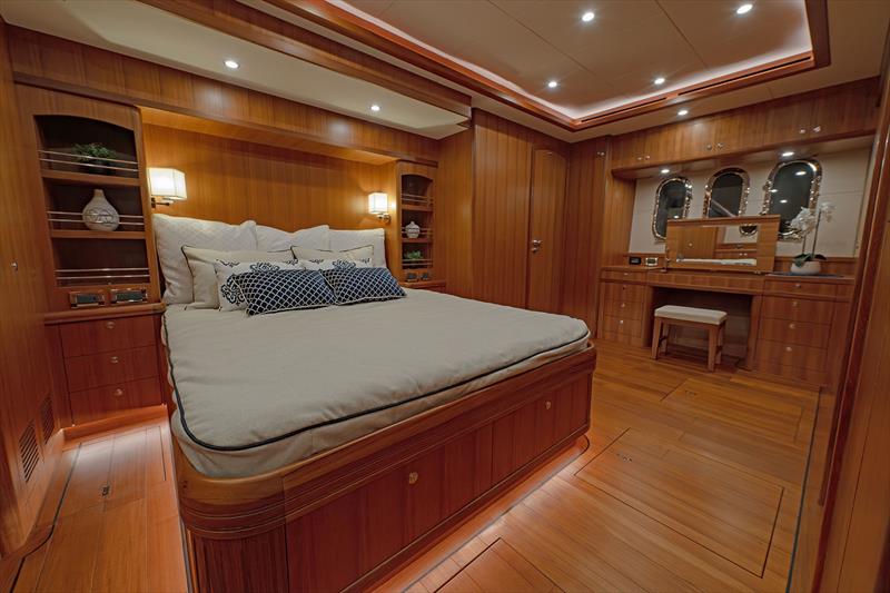 Master Stateroom - Selene Classic Trawler 66 at Cape Moreton - photo © Selene Ocean Yachts