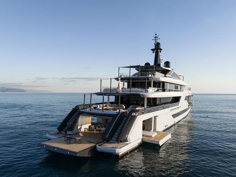 58m superyacht Diamond Binta - photo © Josh Breed Media