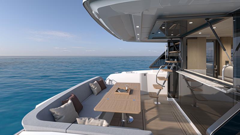 Prestige F4.3 - photo © Prestige Yachts