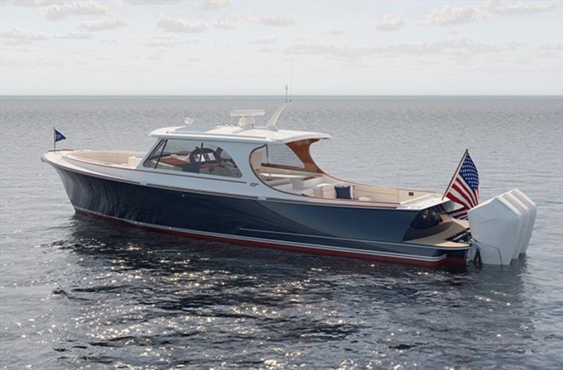 Hinckley 41 photo copyright Hinckley Yachts taken at  and featuring the Power boat class