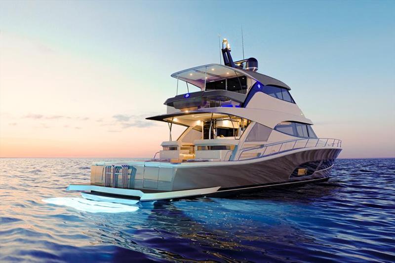Riviera's 72 Sports Motor Yacht - Series II - photo © Riviera Australia