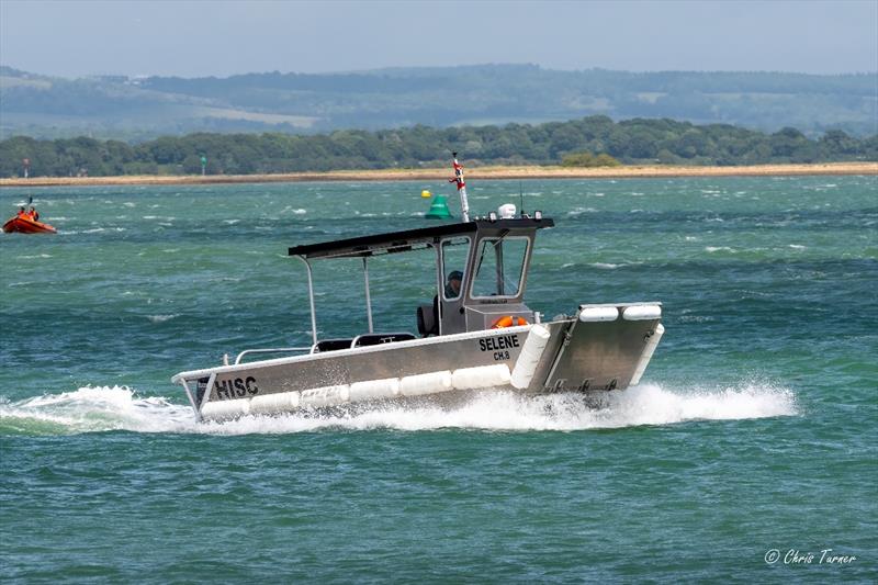 Hayling Island Sailing Club Launches New Moorings Tender ‘Selene' photo copyright Chris Turner taken at Hayling Island Sailing Club and featuring the Power boat class