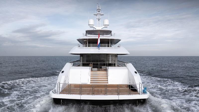 50-metre hybrid superyacht YN 20750, ORION - photo © Heesen Yachts