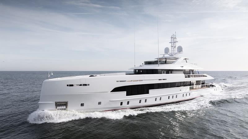 50-metre hybrid superyacht YN 20750, ORION - photo © Heesen Yachts