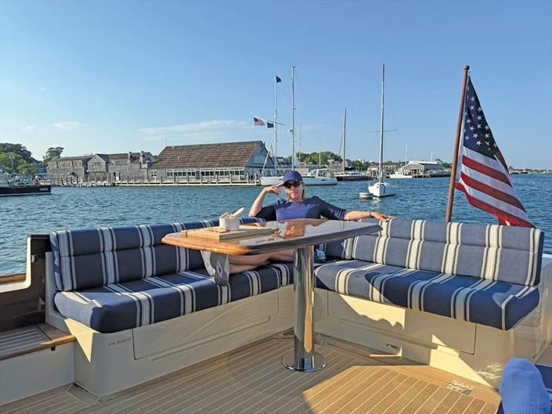 Picnic days to grand adventures aboard a Talaria 43 - photo © Hinckley Yachts