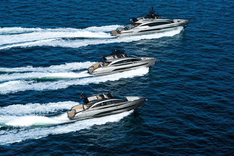 Pershing GTX fleet - photo © Pershing Yachts