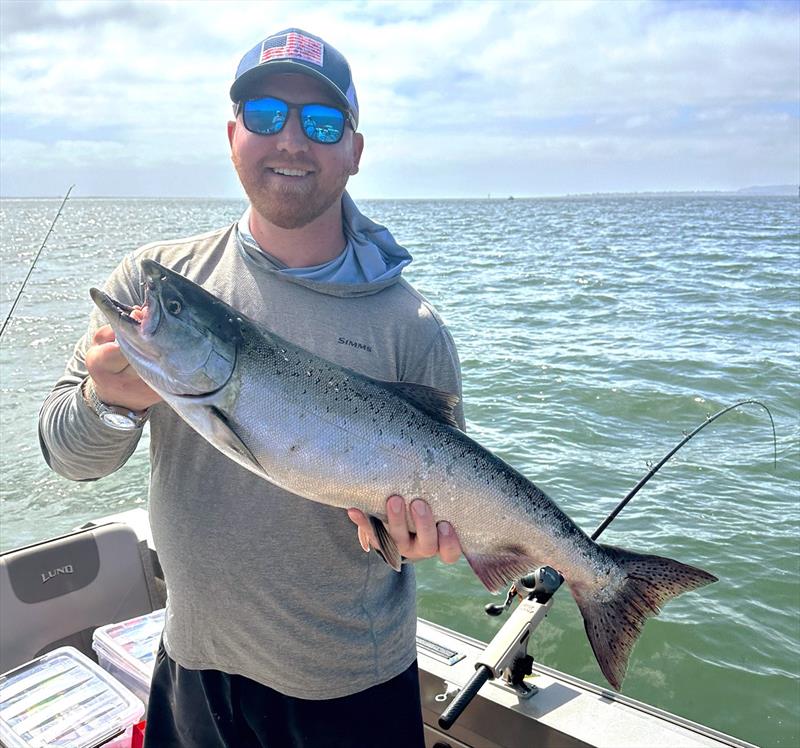 Mark has always loved fishing - photo © Riviera Australia