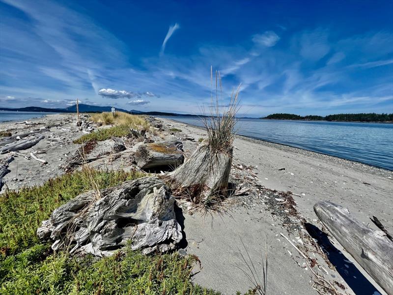 A lonely beach within the Sound - photo © Riviera Australia