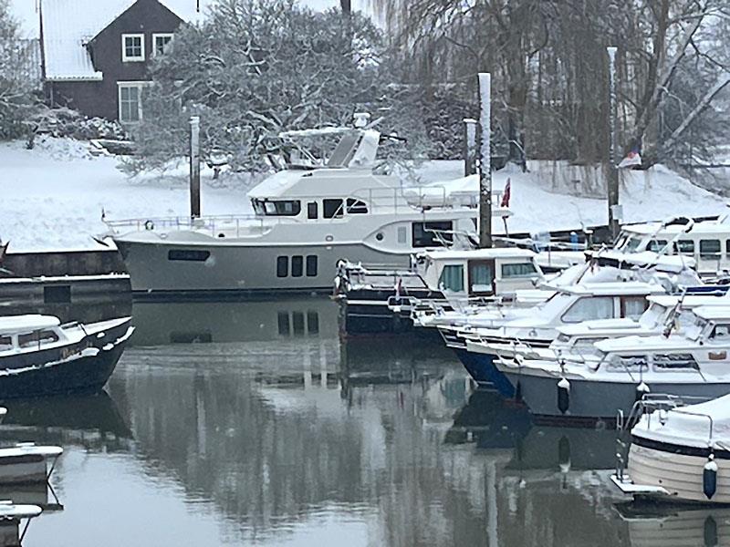 Awanui NZ amongst the snow at Zutphen Netherlands - photo © Awanui NZ