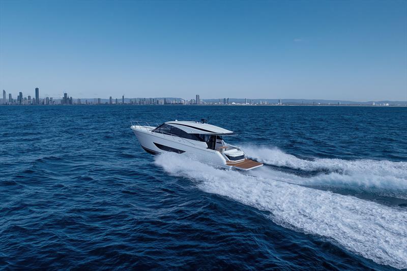 Maritimo S50 is ready to go places, and with 3500l on board, you can! photo copyright Maritimo taken at  and featuring the Power boat class