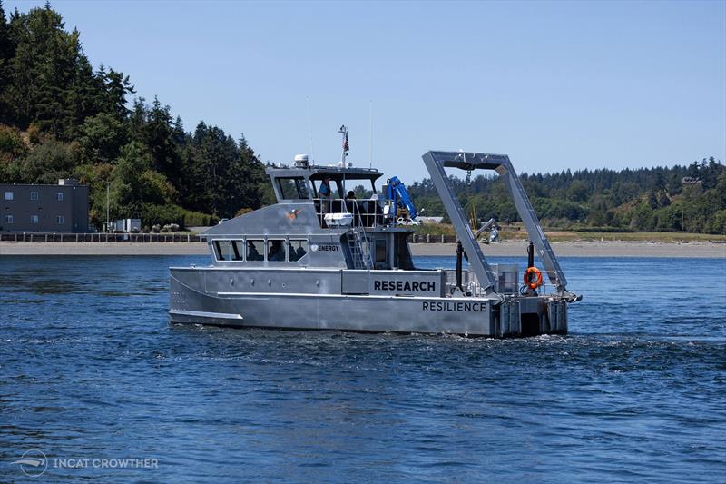 RV Resilience - 15-metre hybrid catamaran research vessel - photo © Incat Crowther