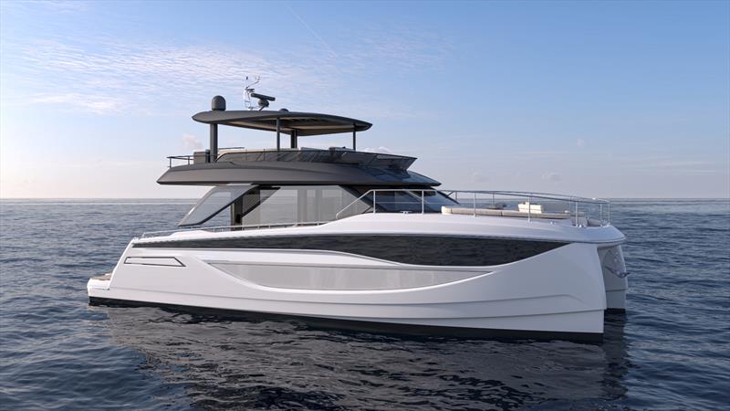 Prestige M7 - photo © The Multihull Group