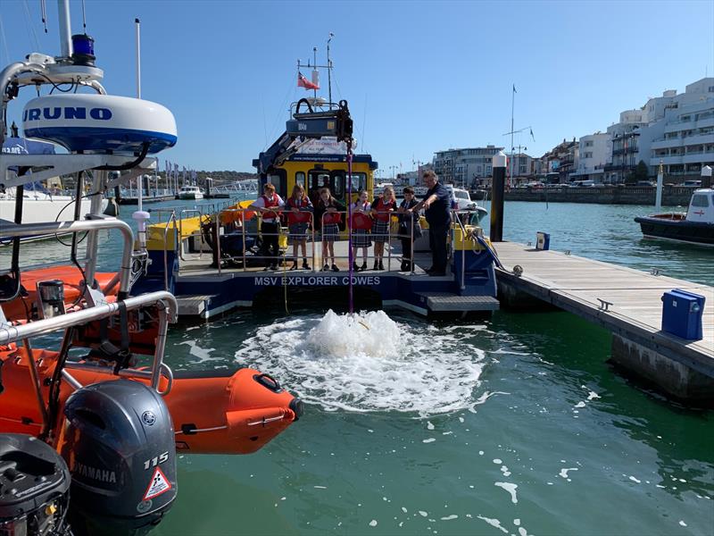 Royal Yacht Squadron Isle of Wight Foundation Celebrates 10 Years of Changing Young Lives photo copyright RYS taken at Royal Yacht Squadron and featuring the Power Cat class
