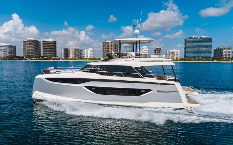 Prestige M48 in Miami - photo © Prestige Yachts