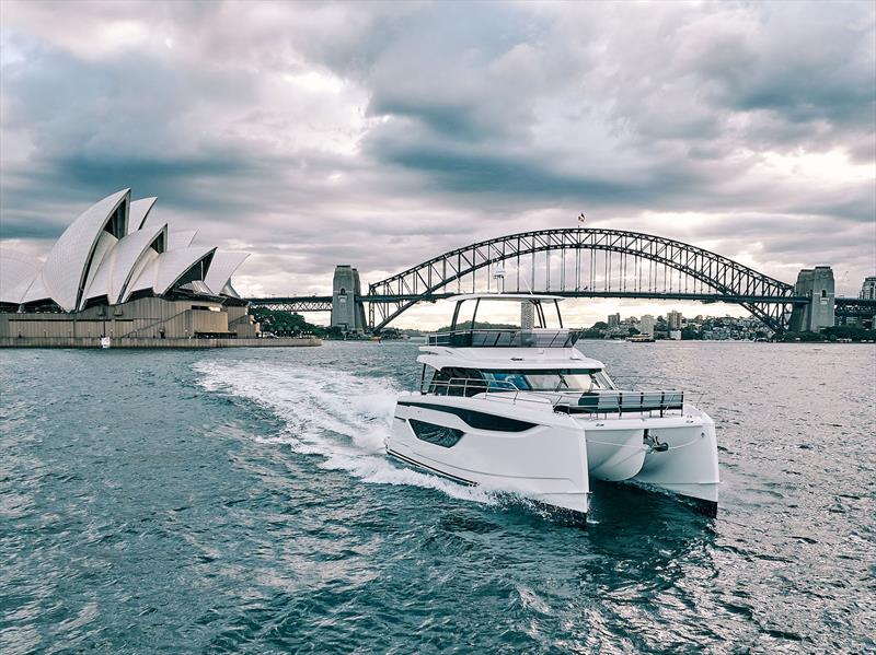 Prestige M48 in Sydney - photo © Prestige Yachts