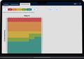 Sail Change laptop chart- Predictwind Sail Crossover Feature - August 2025 © Predictwind