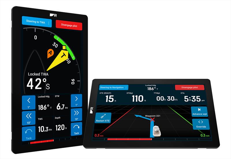 Powerful functionality added to Alpha Performance Displays - photo © Raymarine