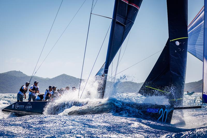 High intensity racing at the 44Cup Nanny Cay - photo © Nico Martinez / Sailing Energy