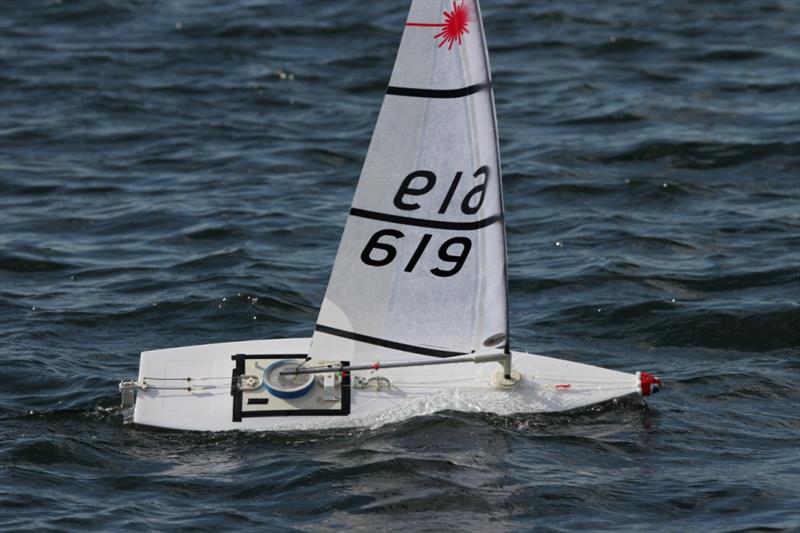 RC Laser TT at Poole photo copyright Mike Millard taken at Poole Radio Yacht Club and featuring the RC Laser class