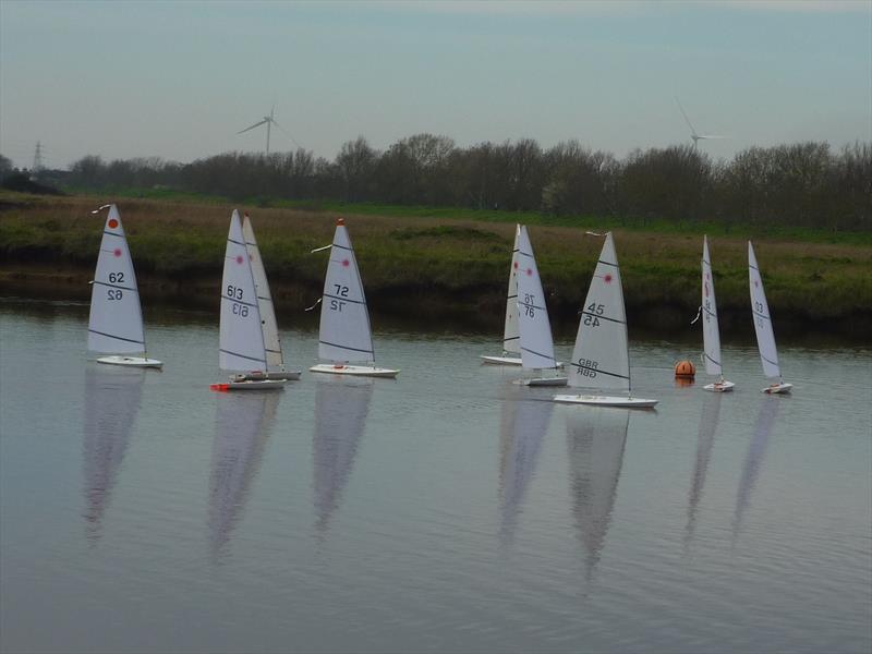 Medway RC Laser Club Winter Series week 11 photo copyright Fiona Blair taken at Medway Yacht Club and featuring the RC Laser class