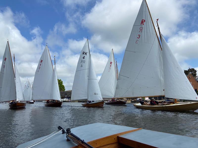 Three Rivers Race photo copyright Holly Hancock taken at Horning Sailing Club and featuring the Reedling class