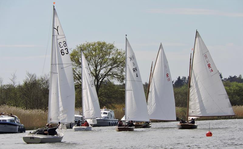Easter weekend at Horning Sailing Club photo copyright Holly Hancock taken at Horning Sailing Club and featuring the Reedling class