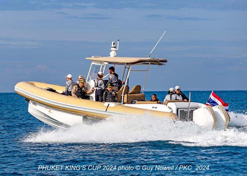 Phuket King's Cup 2024 photo copyright Guy Nowell / Phuket King's Cup taken at Royal Varuna Yacht Club and featuring the RIB class