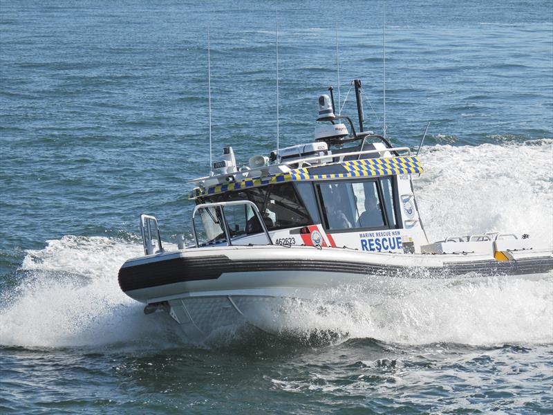 Marine Rescue NSW units on the Mid North Coast experienced their busiest January ever - rescue vessel Woolgoolga 30 - photo © Marine Rescue NSW