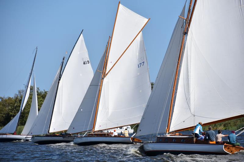 Barton Regatta 2024 photo copyright Trish Barnes taken at Norfolk Punt Club and featuring the River Cruiser class