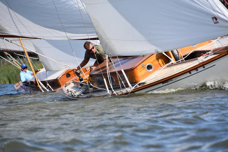 Classic River Cruiser fleet - Barton Regatta - photo © Trish Barnes