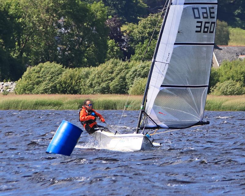 Bala Long Distance weekend 2024 photo copyright John Hunter taken at Bala Sailing Club and featuring the RS100 class