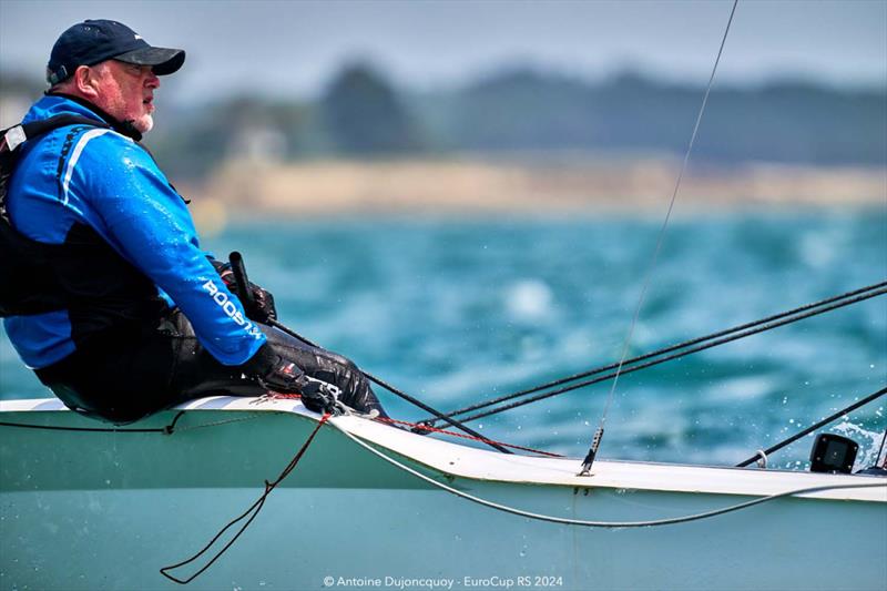 Mostyn Evans - RS100 EuroCup Day 2 photo copyright Antoine Dujoncquoy taken at Yacht Club de Carnac and featuring the RS100 class