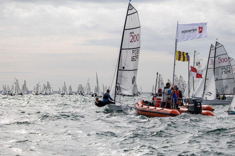 Noble Marine Rooster RS200 National Championships at Hayling Island -Day 1 photo copyright Phil Jackson / Digital Sailing taken at Hayling Island Sailing Club and featuring the RS200 class