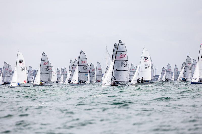 Noble Marine Rooster RS200 National Championships at Hayling Island -Day 1 photo copyright Phil Jackson / Digital Sailing taken at Hayling Island Sailing Club and featuring the RS200 class