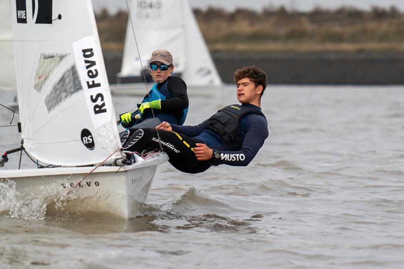 Arwen Fflur and Matthew Rayner, second overall - Sailing Chandlery RS200 EaSEA Tour at Royal Corinthian YC, Burnham - photo © Petru Balau Sports Photography / sports.hub47.com