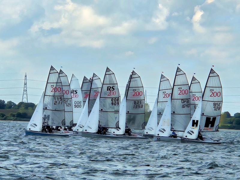 Race 1 - RS200 Inland Championship at Grafham - photo © Hilary Talbot