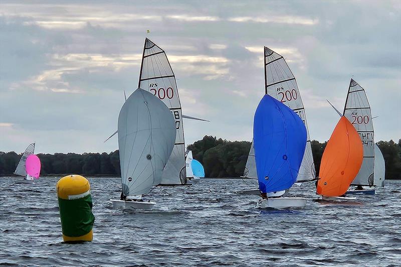 Day 2 - RS200 Inland Championship at Grafham photo copyright Hilary Talbot taken at Grafham Water Sailing Club and featuring the RS200 class