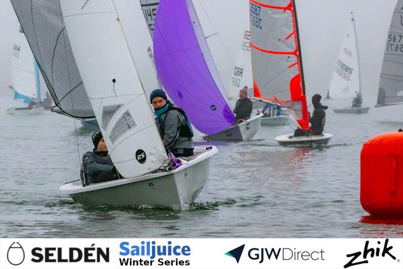 Seldén Sailjuice Winter Series Fernhurst Books Draycote Dash photo copyright Tim Olin / www.olinphoto.co.uk taken at Draycote Water Sailing Club and featuring the RS200 class