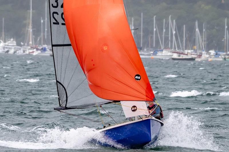 Freya Brown and Lily Butler, top youth - West Country Boat Repairs RS200 Cornish Championships at Restronguet - photo © RSC
