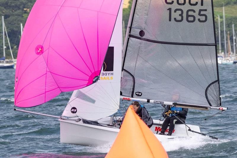 John Teague and Liz Mainwaring, second overall - West Country Boat Repairs RS200 Cornish Championships at Restronguet - photo © RSC
