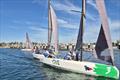 Racing was within touching distance of the Geelong Foreshore at the 2K Team Racing Victorian Championship © Royal Geelong Yacht Club