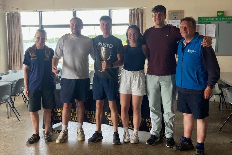 Team F Harris, winners - British Keelboat League at Rutland photo copyright Gill Wilkins taken at Rutland Sailing Club and featuring the RS21 class