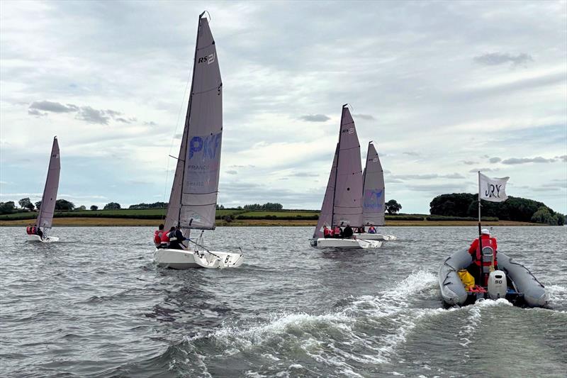 British Keelboat League at Rutland photo copyright David Wilkins taken at Rutland Sailing Club and featuring the RS21 class