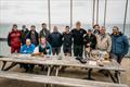 Noble Marine RS300 Nationals at South Caernarvonshire YC (l-r) David Jenkins, Matt Jenkins, Edward Wilkinson, Paul Watson, Rob Baker, Harry McVicar, Charlie South, Steve Sallis, Tom Moore, Luke South, Ben Heppenstall. Seated - Pete Mackin, George Bender © Phill Boyd / Outwest Images