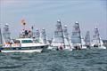 Race 1 start - RS400 fleet at Poole Week © David Harding / www.sailingscenes.com
