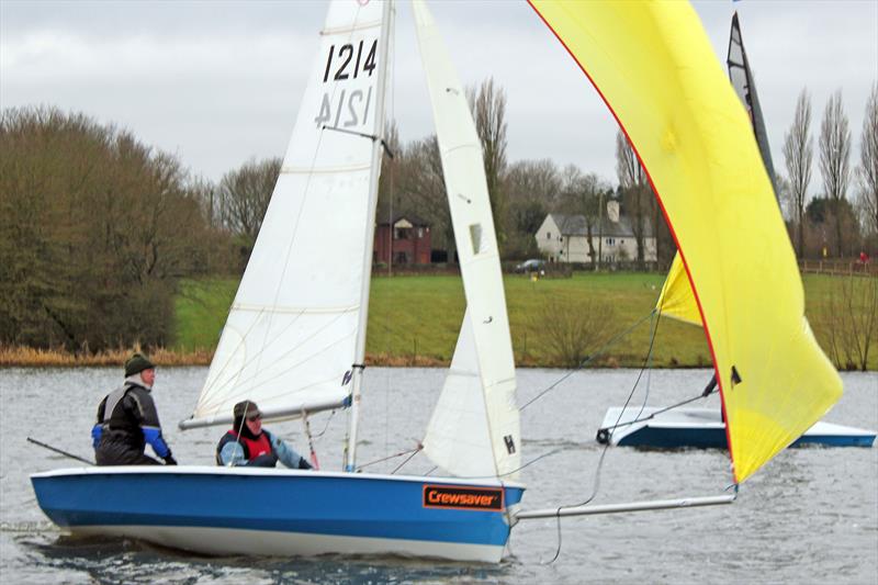 Day 2 of the Crewsaver Tipsy Icicle at Leigh & Lowton photo copyright Paul Allen taken at Leigh & Lowton Sailing Club and featuring the RS400 class