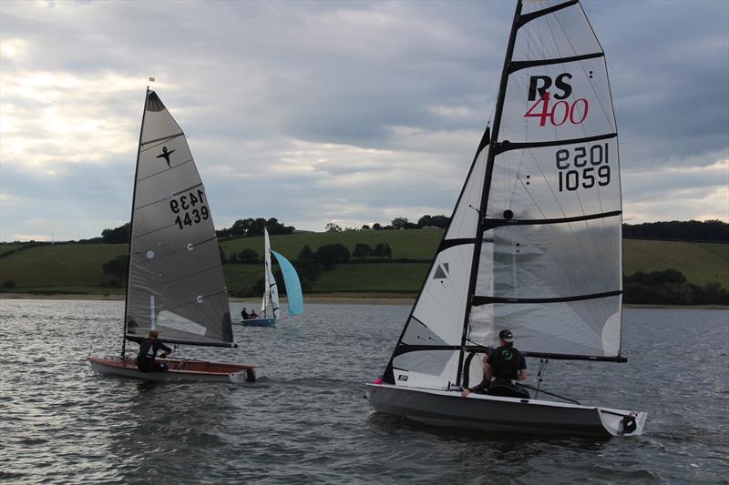 Llandegfedd Mid-Summer Pursuit photo copyright Mark Williams taken at Llandegfedd Sailing Club and featuring the RS400 class