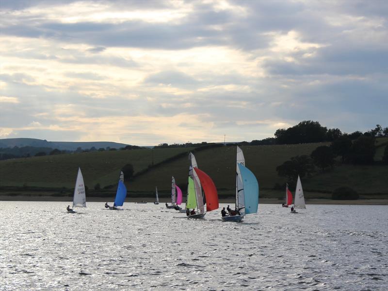 Llandegfedd Mid-Summer Pursuit photo copyright Mark Williams taken at Llandegfedd Sailing Club and featuring the RS400 class